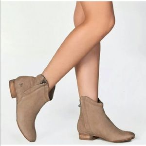 Sam Edelman leather double zipper ankle boot